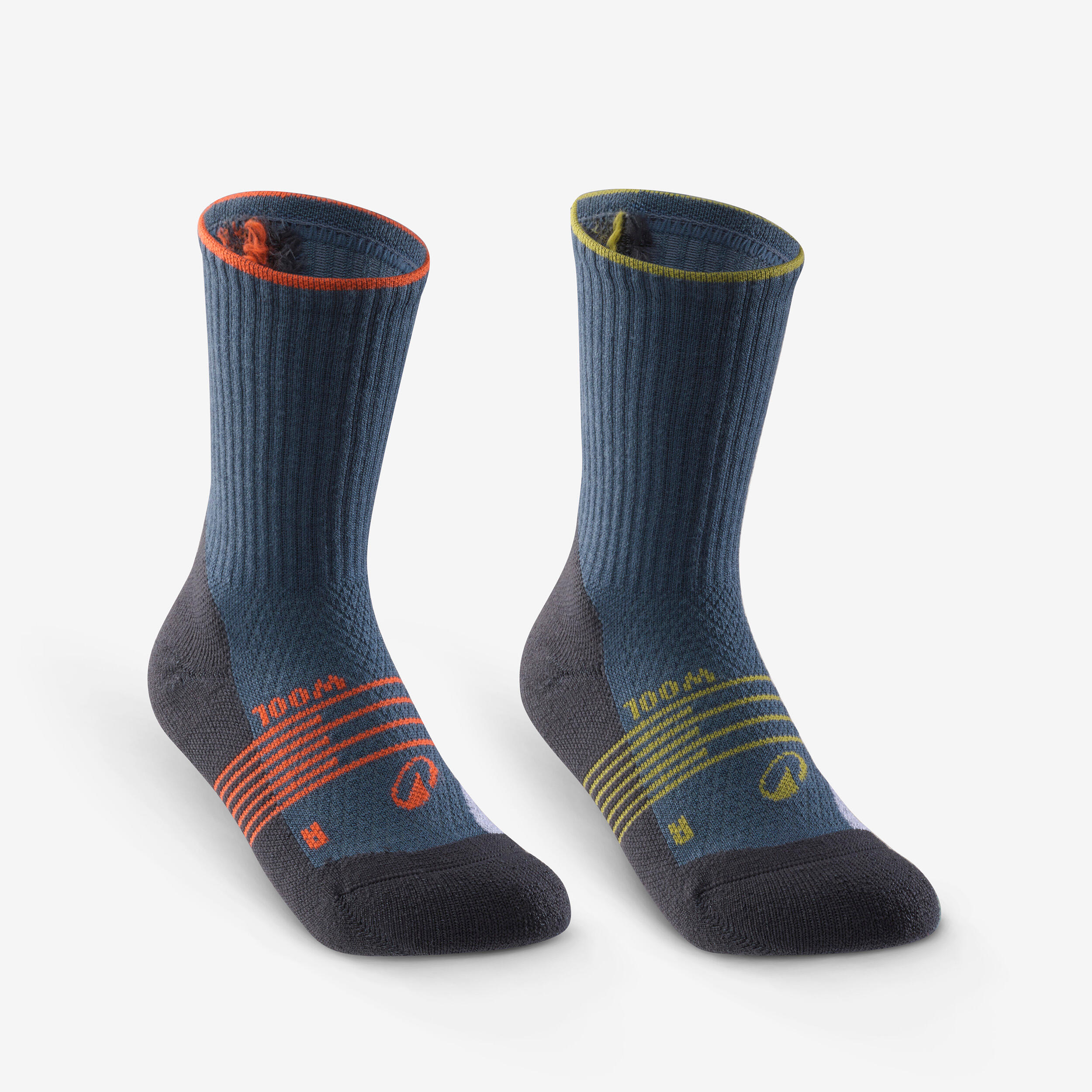 HV MerinoTrek Socks | Cushioned Merino Wool Trekking Socks (Pack of 3)